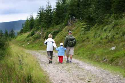 Family hike